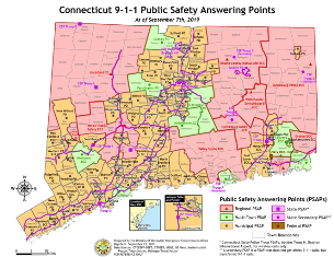 Connecticut Public Safety Answering Points